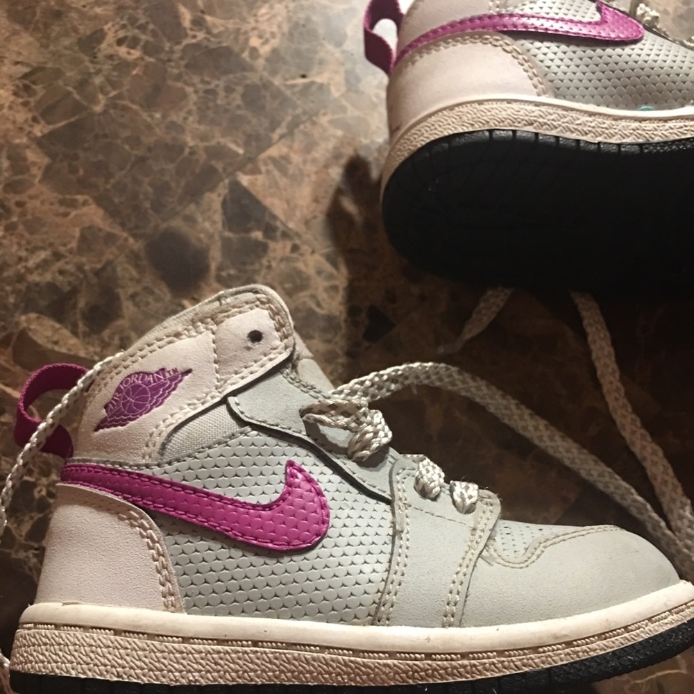 6c Purple And Gray Girls Jordan’s